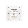 Roseta de Pared Nanocable 10 35 0011/ 1 Schuko/ 1 USB Tipo-C | APLIUM