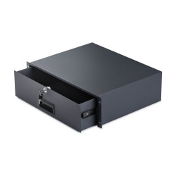 3U Steel Lockable 19in Rackmount Drawer | APLIUM