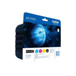 Brother LC1280XL Value Pack - Paquete de 4 - negro, amarillo | APLIUM