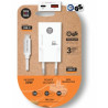 Cargador de Pared Tech One Tech TEC2231/ 1xUSB Tipo-C/ 1xUSB | APLIUM