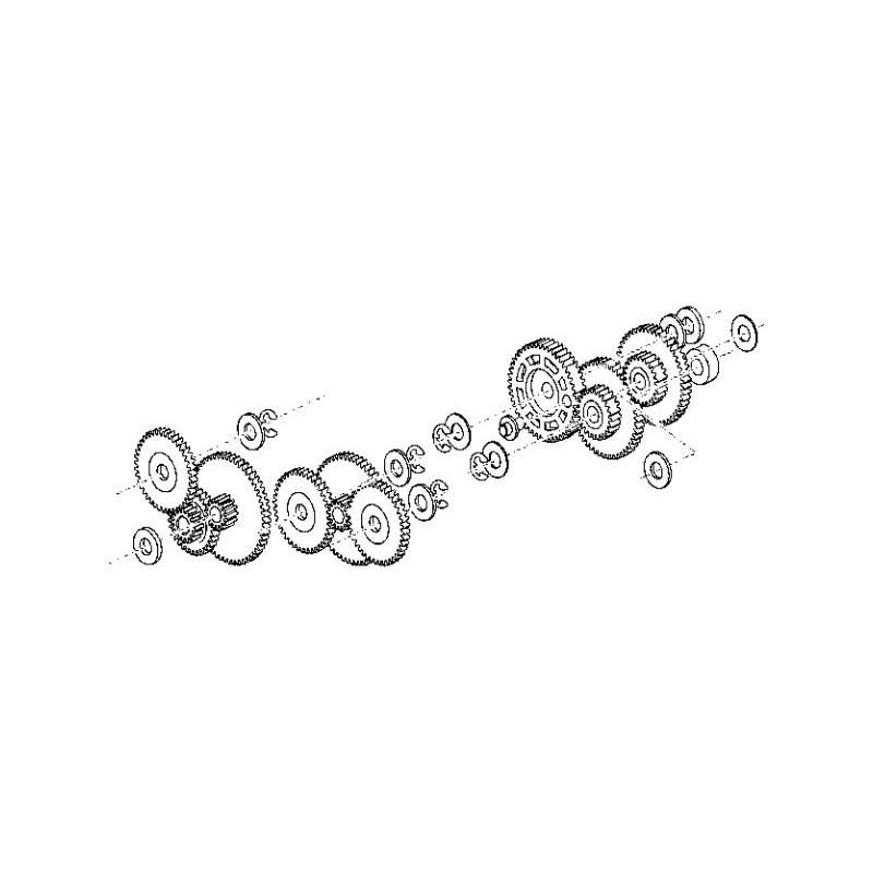 Kit Drive Gears TTP21X0 . | APLIUM