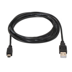 Cable USB 2.0 Aisens A101-0026/ USB Macho - MiniUSB Macho/ H | APLIUM