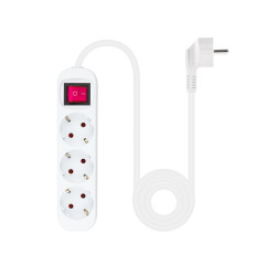 Regleta con Interruptor Nanocable 10.38.0003/ 3 Tomas de Cor | APLIUM