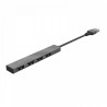 Hub USB 2.0 Trust Halyx/ 4xUSB/ Gris | APLIUM