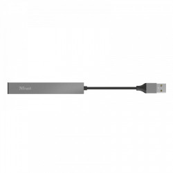 Hub USB 2.0 Trust Halyx/ 4xUSB/ Gris | APLIUM