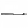 Hub USB 2.0 Trust Halyx/ 4xUSB/ Gris | APLIUM