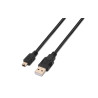 Cable USB 2.0 Aisens A101-0025/ USB Macho - USB Mini/ Hasta | APLIUM