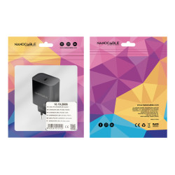 Cargador de Pared Nanocable 10.10.2006/ 1xUSB Tipo-C/ 20W/ N | APLIUM