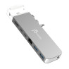 4K60 Elite Pro USB4 Hub With Magsafe Kit Space GREY/WHITE | APLIUM