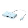 Eco-friendly Usb-c To HDMI USB Type-a With Power Delivery | APLIUM