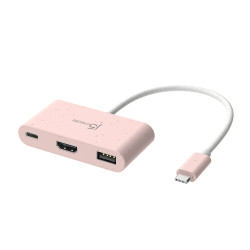 Eco-friendly Usb-c To HDMI USB Type-a With Power Delivery | APLIUM