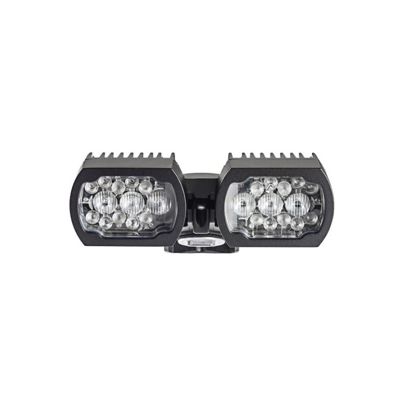 Illuminator, white-IR light