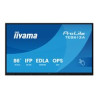 iiyama ProLite TE8613A-B2AG 86" Clase (85.6" visible) pantalla LCD con retroiluminación LED - 4K - para señali