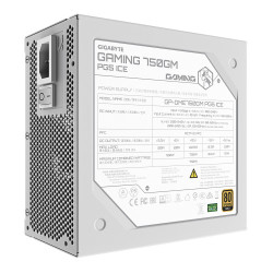 GIGABYTE GAMING 750GM PG5 ICE Fuente de Alimentación – PCIe | APLIUM