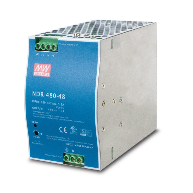 PLANET PWR-480-48 unidad de fuente de alimentación 480 W Azu | APLIUM