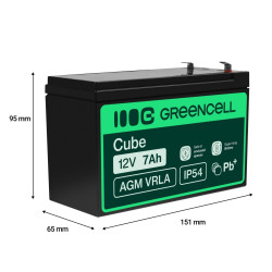 Green Cell AGM04 batería para sistema ups Sealed Lead Acid ( | APLIUM