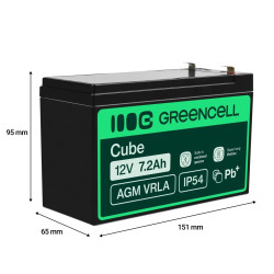Green Cell AGM05 batería para sistema ups Sealed Lead Acid ( | APLIUM
