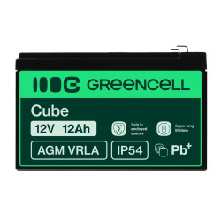 Green Cell AGM Battery 12V 12Ah - Batterie - 12.000 mAh Seal | APLIUM