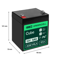 Green Cell AGM27 batería para sistema ups Sealed Lead Acid ( | APLIUM