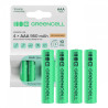 Green Cell GR03 pila doméstica Batería recargable AAA Níquel | APLIUM