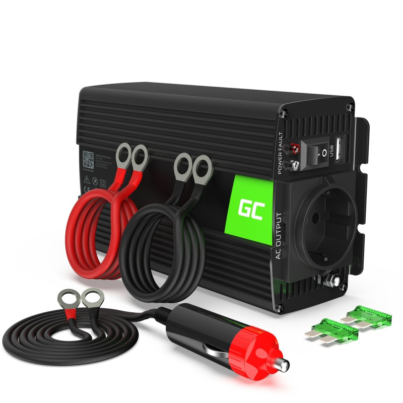 Green Cell INV01DE adaptador e inversor de corriente Auto 30 | APLIUM