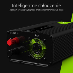 Green Cell INV01DE adaptador e inversor de corriente Auto 30 | APLIUM