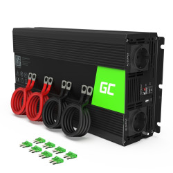 Green Cell INV15 adaptador e inversor de corriente Auto 3000 | APLIUM