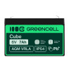 Green Cell Battery AGM 6V 7AH | APLIUM