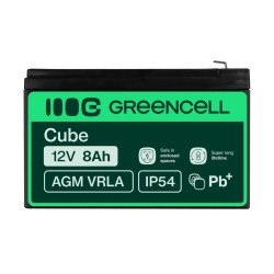 Green Cell AGM Battery 12V 8Ah - Battery - Mignon (AA) | APLIUM