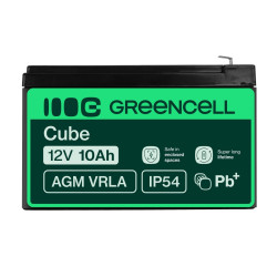 Green Cell AGM Battery Lead Acid 12V 10Ah Maintenance Free f | APLIUM