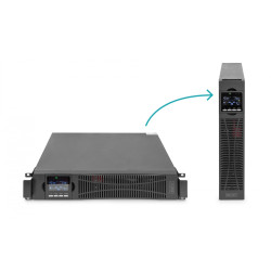 DIGITUS OnLine UPS system 3000 VA / 3000 W 9 salidas AC | APLIUM