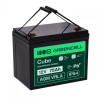 Green Cell Cube AGM VRLA IP54 12V 75Ah batería sin mantenimi | APLIUM