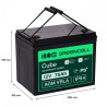 Green Cell Cube AGM VRLA IP54 12V 75Ah batería sin mantenimi | APLIUM