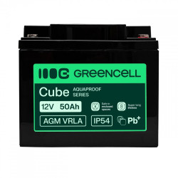 Batería sin mantenimiento Green Cell AGM VRLA 12V 50Ah para | APLIUM