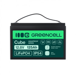 Green Cell LFPGC12V125AH CUBE LiFePO4 125Ah 12.8V 1600Wh Bat | APLIUM