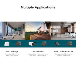 TP-Link POE160S (TL-POE160S) PoE+ Injector Adapter | APLIUM