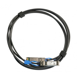 Mikrotik XS+DA0003 cable infiniBanc 3 m SFP/SFP+/SFP28 Negro | APLIUM