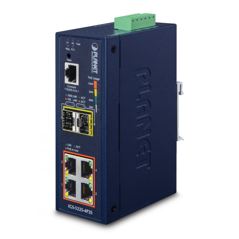 PLANET IGS-5225-4P2S switch Gestionado L2+ Gigabit Ethernet | APLIUM