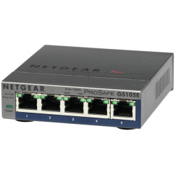 NETGEAR GS105E-200PES switch Gestionado L2/L3 Gigabit Ethern | APLIUM