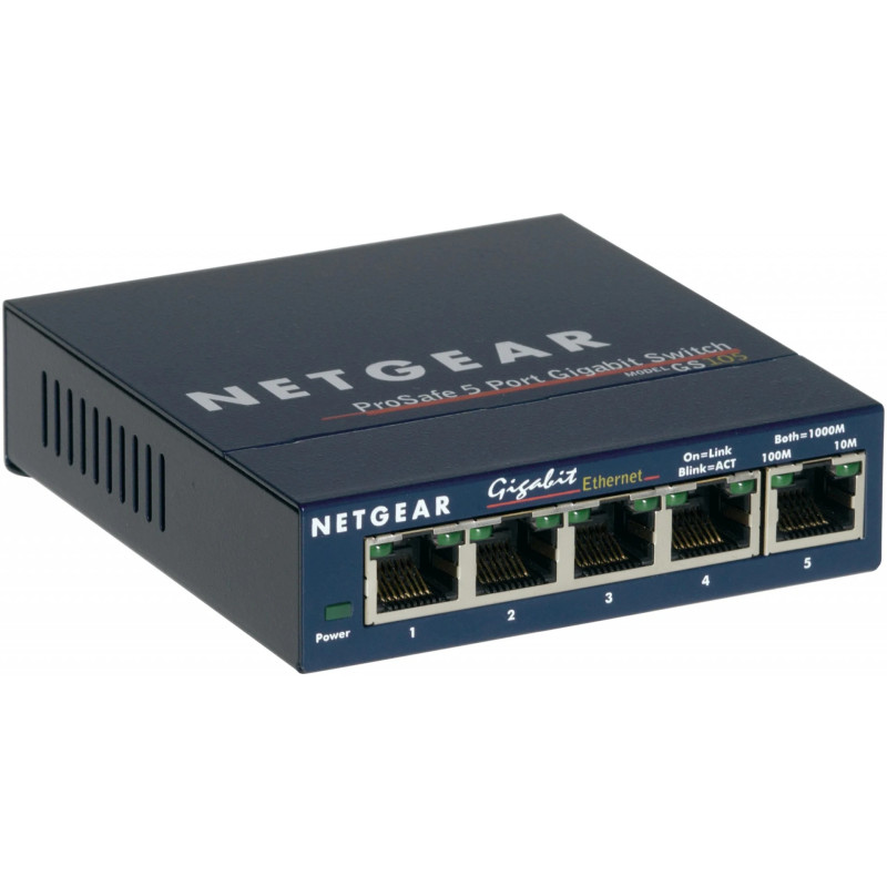 GS105GE - NETGEAR GS105 No administrado Gigabit Ethernet | APLIUM
