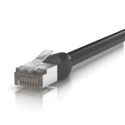 Ubiquiti Networks UACC-CABLE-PATCH-OUTDOOR-1M-BK cable de re | APLIUM