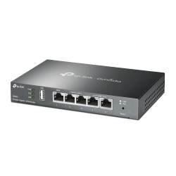 TP-Link ER-605 (TL-R605) router Gigabit Ethernet Negro | APLIUM