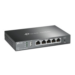 TP-Link ER-605 (TL-R605) router Gigabit Ethernet Negro | APLIUM