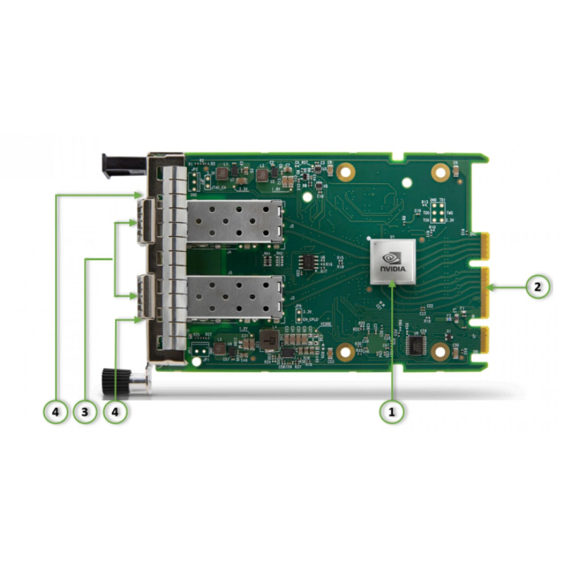 ConnectX®-6 Lx EN adapter card, 25GbE OCP3.0, With Host Mana | APLIUM