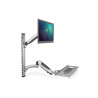 Digitus DA-90354 soporte para monitor 68,6 cm (27") Plata | APLIUM