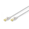 Digitus DK-1644-A-015 cable de red Gris 1,5 m Cat6a S/FTP (S | APLIUM