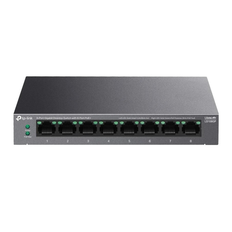 TP-Link LS108GP Switch 8xGE PoE+ | APLIUM