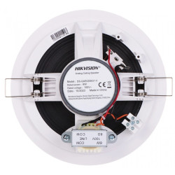Hikvision DS-QAE0206G1-V Altavoz de techo analógico 6W | APLIUM