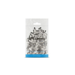 Lanberg PLS-5000 conector RJ-45 Acero inoxidable, Transparen | APLIUM