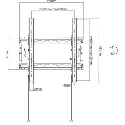 Techly ICA-PLB 59T Soporte de pared para TV 32-70" LED/LCD 7 | APLIUM